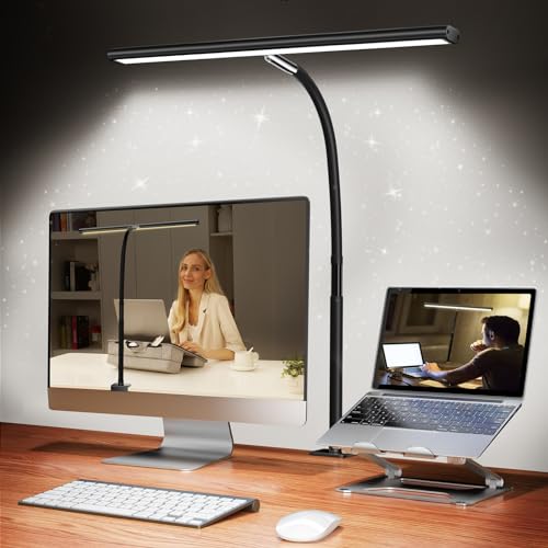 Minimalist Airlonv LED Desk Lamp for Office Home, Eye-Caring Kit