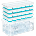 Smart Home NFK Ice Cube Tray with Lid & Kit