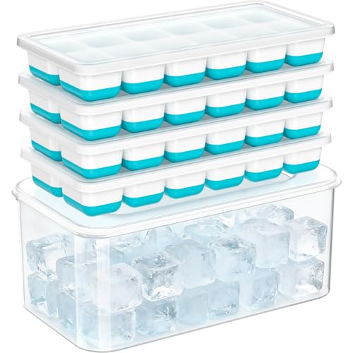 Smart Home NFK Ice Cube Tray with Lid & Kit