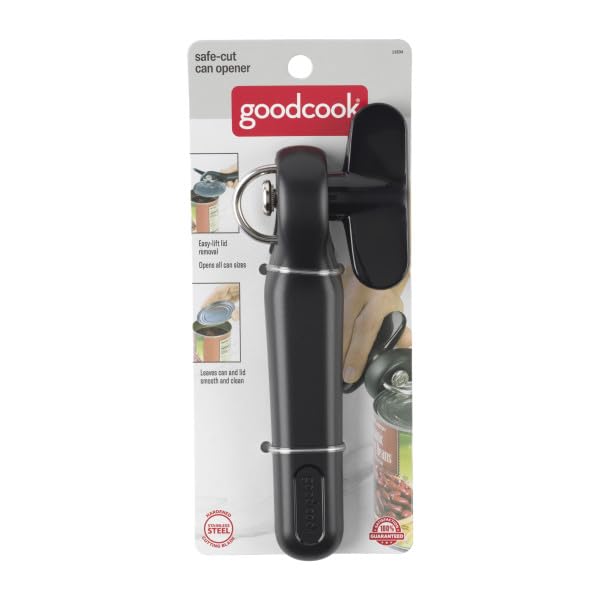 Modern Good Cook Can Opener, Safe Cut Manual Can Opener, no Essentials