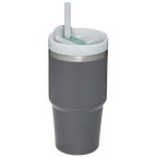 Splash-Resistant FlowState The Quencher H2.0 Flowstate Tumbler | Stanley Create D330L - Premium Stainless Steel Straw Cup for All-Day Hydration Detail