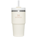 Car-Cup Friendly The Quencher H2.0 Flowstate Tumbler D030T - 40oz Large Capacity Car-Cup Friendly Quencher - Cream