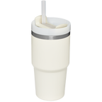 Splash-Resistant FlowState The Quencher H2.0 Flowstate Tumbler | Stanley Create D330L - Premium Stainless Steel Straw Cup for All-Day Hydration Detail