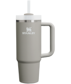 Insulated Travel The Quencher H2.0 Flowstate Tumbler | Stanley Create D331C - 40oz Large Capacity Car-Cup Friendly Quencher - Ash