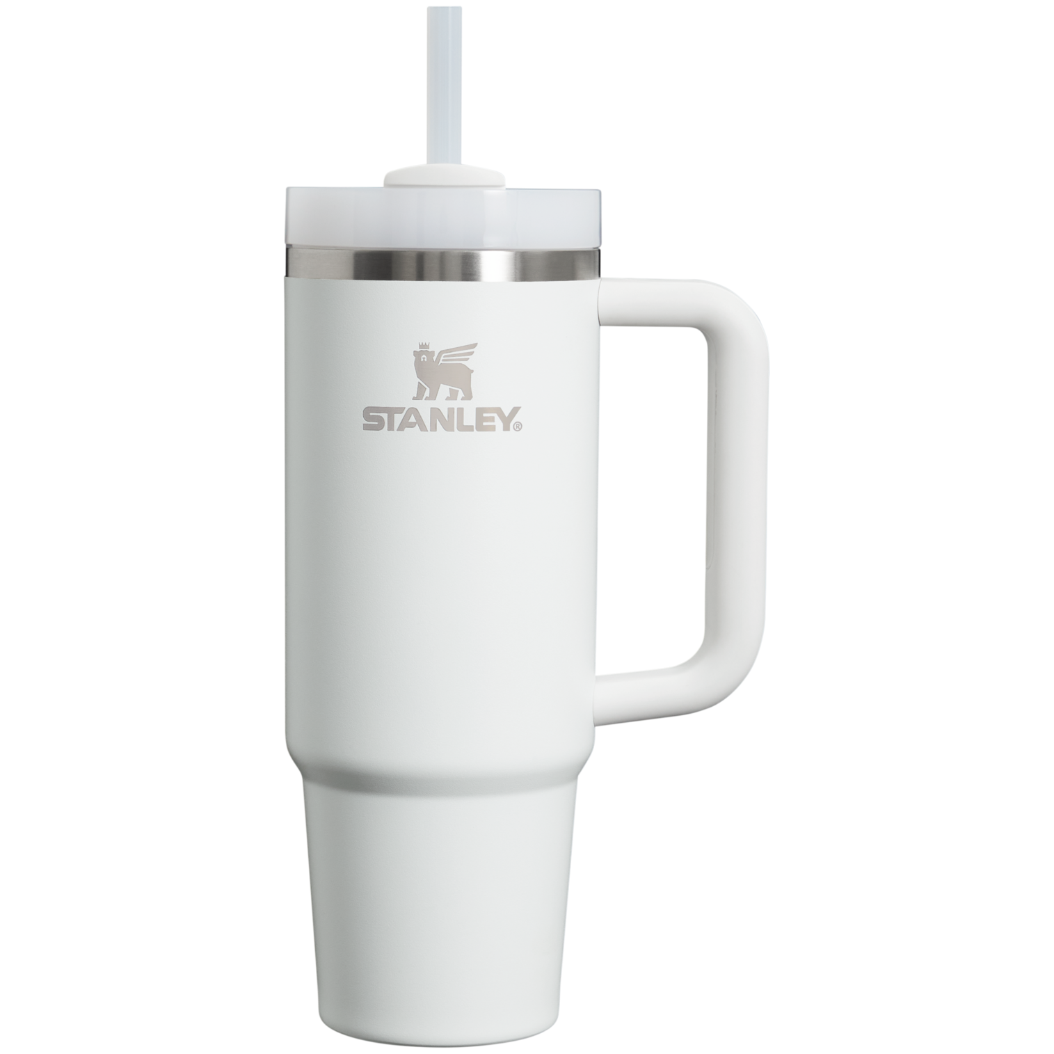 Insulated Travel The Quencher H2.0 Flowstate Tumbler D051L - Premium Stainless Steel Straw Cup for All-Day Hydration - Frost