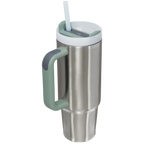 Insulated Travel The Quencher H2.0 Flowstate Tumbler D051L - Premium Stainless Steel Straw Cup for All-Day Hydration Detail