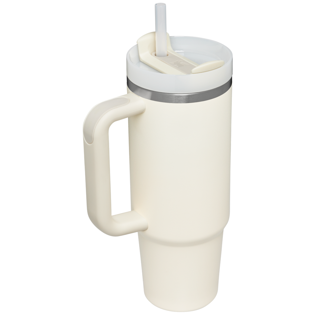 Insulated Travel The Quencher H2.0 Flowstate Tumbler | Stanley Create D331C - 40oz Large Capacity Car-Cup Friendly Quencher Detail