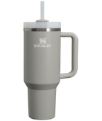 Double-Wall Vacuum The Quencher H2.0 Flowstate Tumbler  | Stanley Create D332L - Premium Stainless Steel Straw Cup for All-Day Hydration - Ash