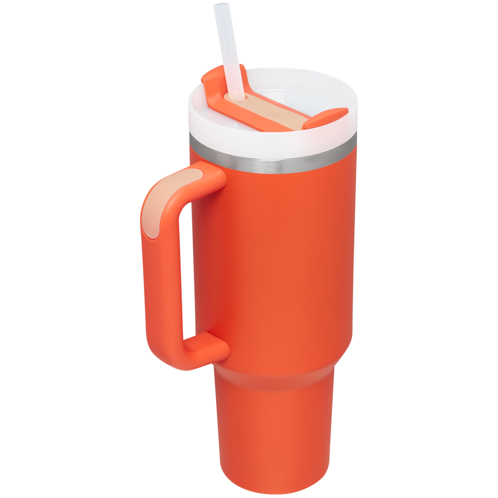 Car-Cup Friendly The Quencher H2.0 Flowstate Tumbler D050X - Double-Wall Vacuum Insulated Travel Tumbler with Straw Detail