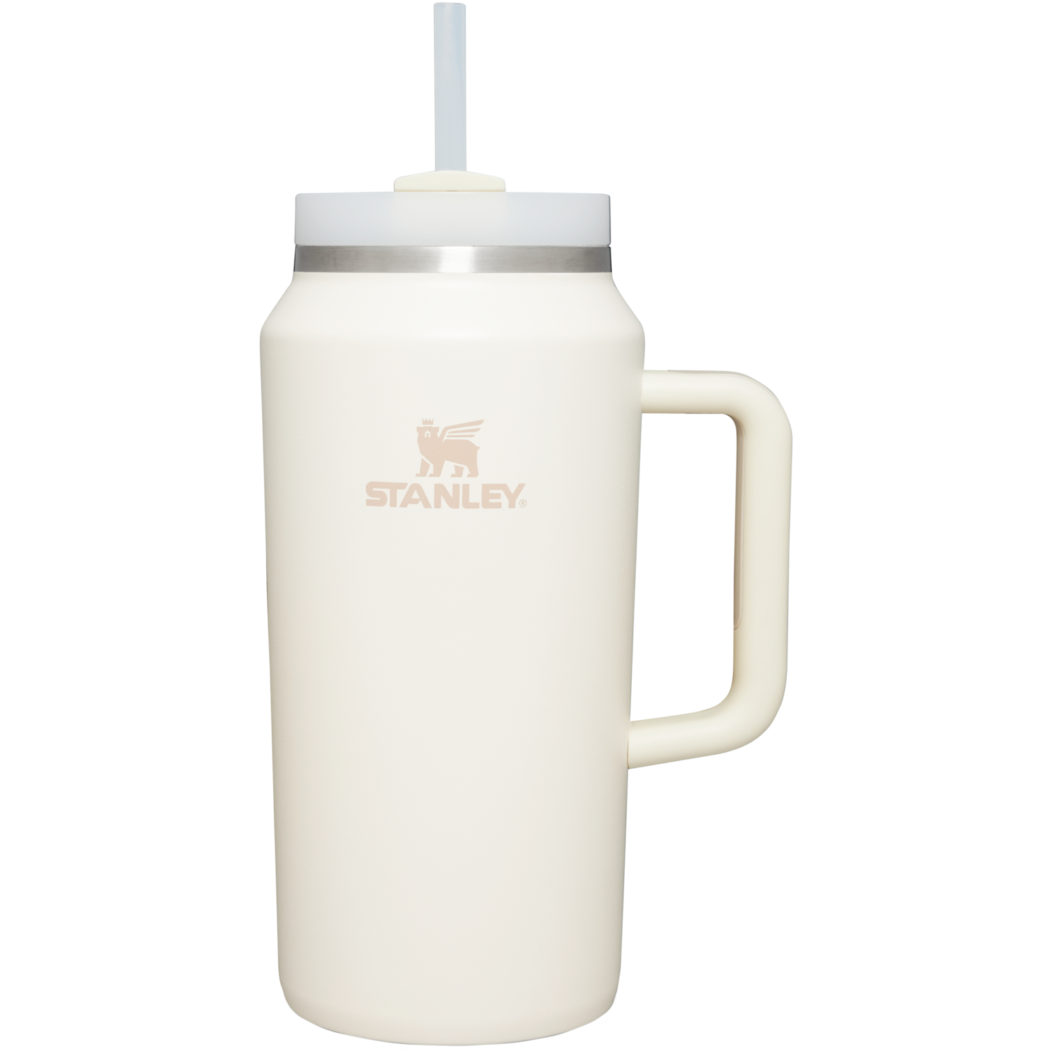 Car-Cup Friendly The Quencher H2.0 Flowstate Tumbler D365U - FlowState 3-Position Lid Insulated Travel Mug - Cream