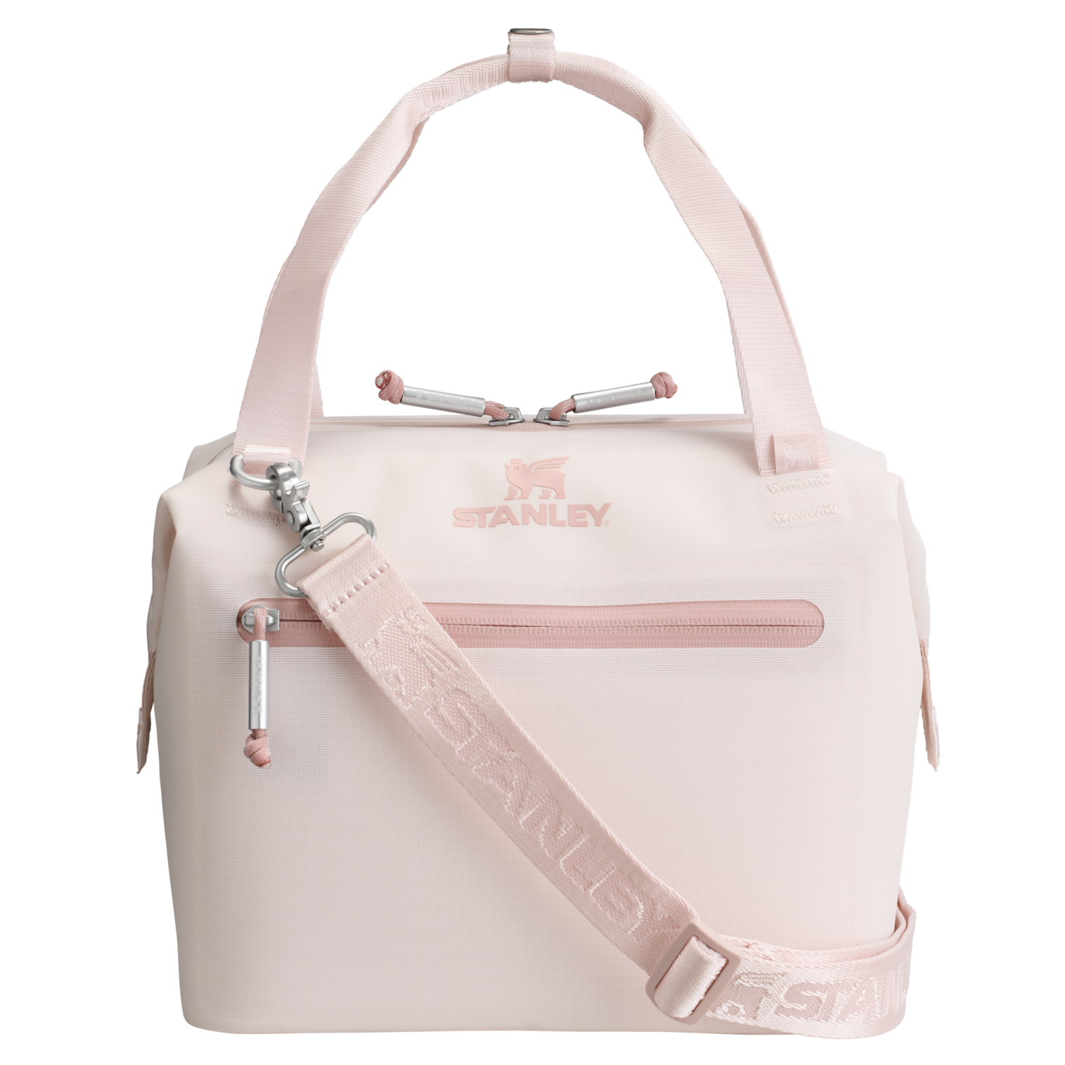 Ice-Retention The All Day Julienne Mini Cooler D052R - Compact All-Weather Soft-Sided Cooler Backpack - Rose Quartz