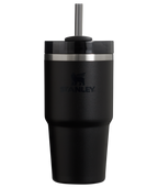 Splash-Resistant FlowState The Quencher H2.0 Flowstate Tumbler | Stanley Create D330L - Premium Stainless Steel Straw Cup for All-Day Hydration - Black 2.0