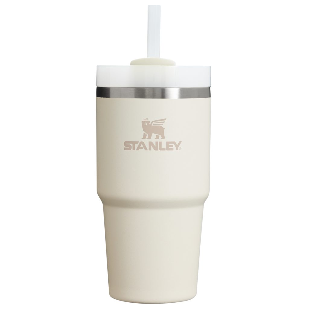 Car-Cup Friendly The Quencher H2.0 Flowstate Tumbler D030T - 40oz Large Capacity Car-Cup Friendly Quencher - Cream 2.0