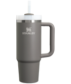 Insulated Travel The Quencher H2.0 Flowstate Tumbler | Stanley Create D331C - 40oz Large Capacity Car-Cup Friendly Quencher - Stone