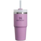 Splash-Resistant FlowState The Quencher H2.0 Flowstate Tumbler  | Stanley Create D329E - Double-Wall Vacuum Insulated Travel Tumbler with Straw - Lilac