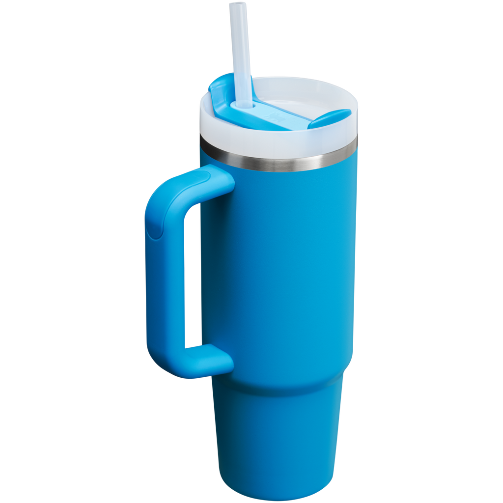 Insulated Travel The Quencher H2.0 Flowstate Tumbler | Stanley Create D331C - 40oz Large Capacity Car-Cup Friendly Quencher Detail