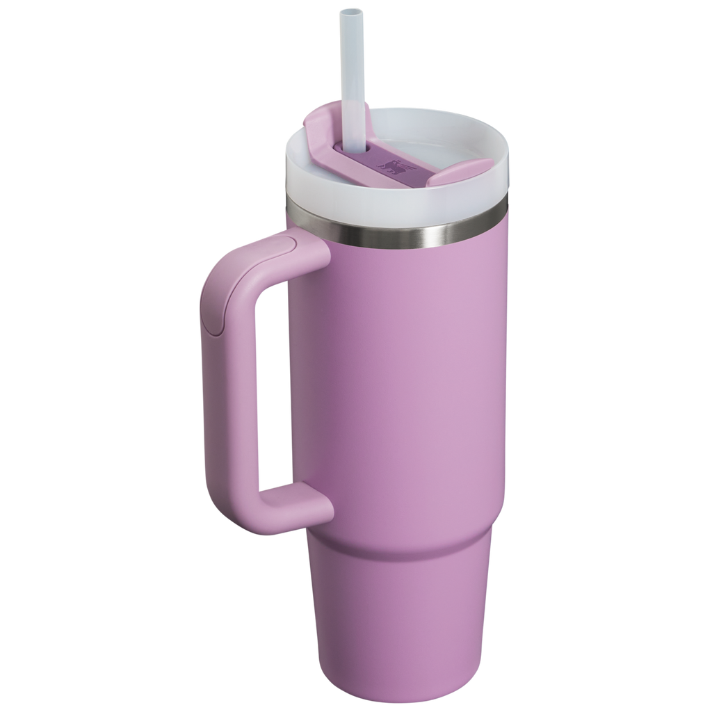 Insulated Travel The Quencher H2.0 Flowstate Tumbler | Stanley Create D331C - 40oz Large Capacity Car-Cup Friendly Quencher Detail