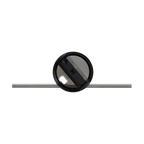 Double-Wall Vacuum The Black Chroma Quencher H2.0 Flowstate Tumbler D252B - 40oz Large Capacity Car-Cup Friendly Quencher Detail