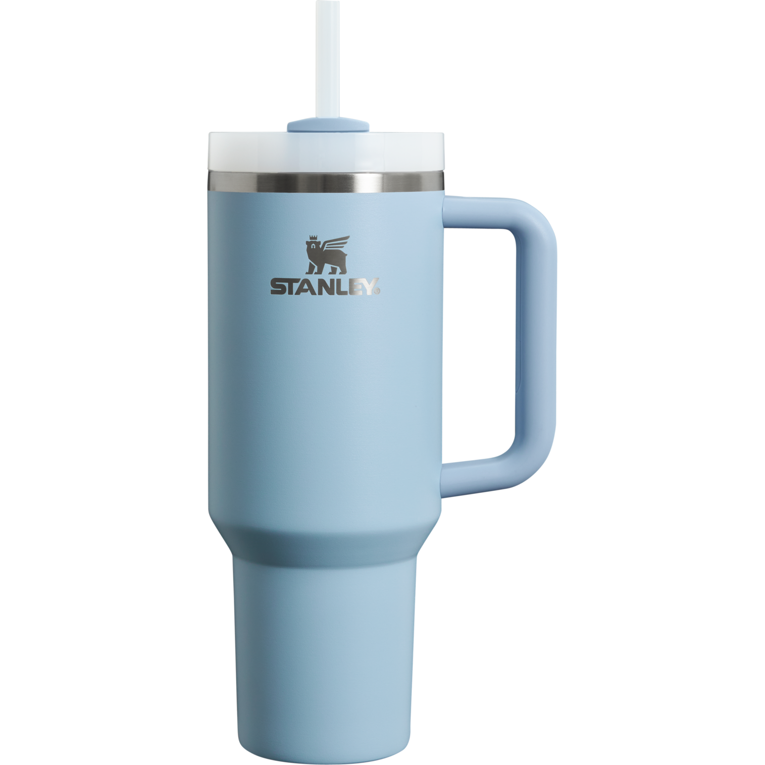 Car-Cup Friendly The Reverb Quencher H2.0 Flowstate Tumbler D319F - Double-Wall Vacuum Insulated Travel Tumbler with Straw - Frost Reverb