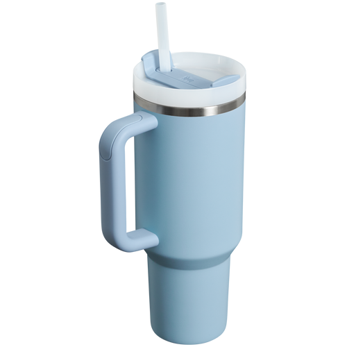Car-Cup Friendly The Reverb Quencher H2.0 Flowstate Tumbler D319F - Double-Wall Vacuum Insulated Travel Tumbler with Straw Detail