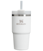 Splash-Resistant FlowState The Quencher H2.0 Flowstate Tumbler | Stanley Create D330L - Premium Stainless Steel Straw Cup for All-Day Hydration - Frost