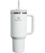 Double-Wall Vacuum The Quencher H2.0 Flowstate Tumbler  | Stanley Create D332L - Premium Stainless Steel Straw Cup for All-Day Hydration - Frost
