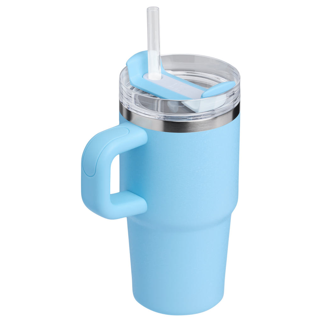 Double-Wall Vacuum The Quencher H2.O Flowstate Tumbler | Stanley Create D274S - Premium Stainless Steel Straw Cup for All-Day Hydration Detail
