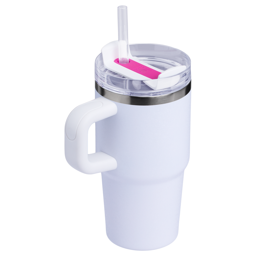 Double-Wall Vacuum The Quencher H2.O Flowstate Tumbler with Handle | Stanley Create D309N - 40oz Large Capacity Car-Cup Friendly Quencher Detail
