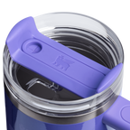 Double-Wall Vacuum The Quencher H2.O Flowstate Tumbler with Handle | Stanley Create D309N - 40oz Large Capacity Car-Cup Friendly Quencher Detail