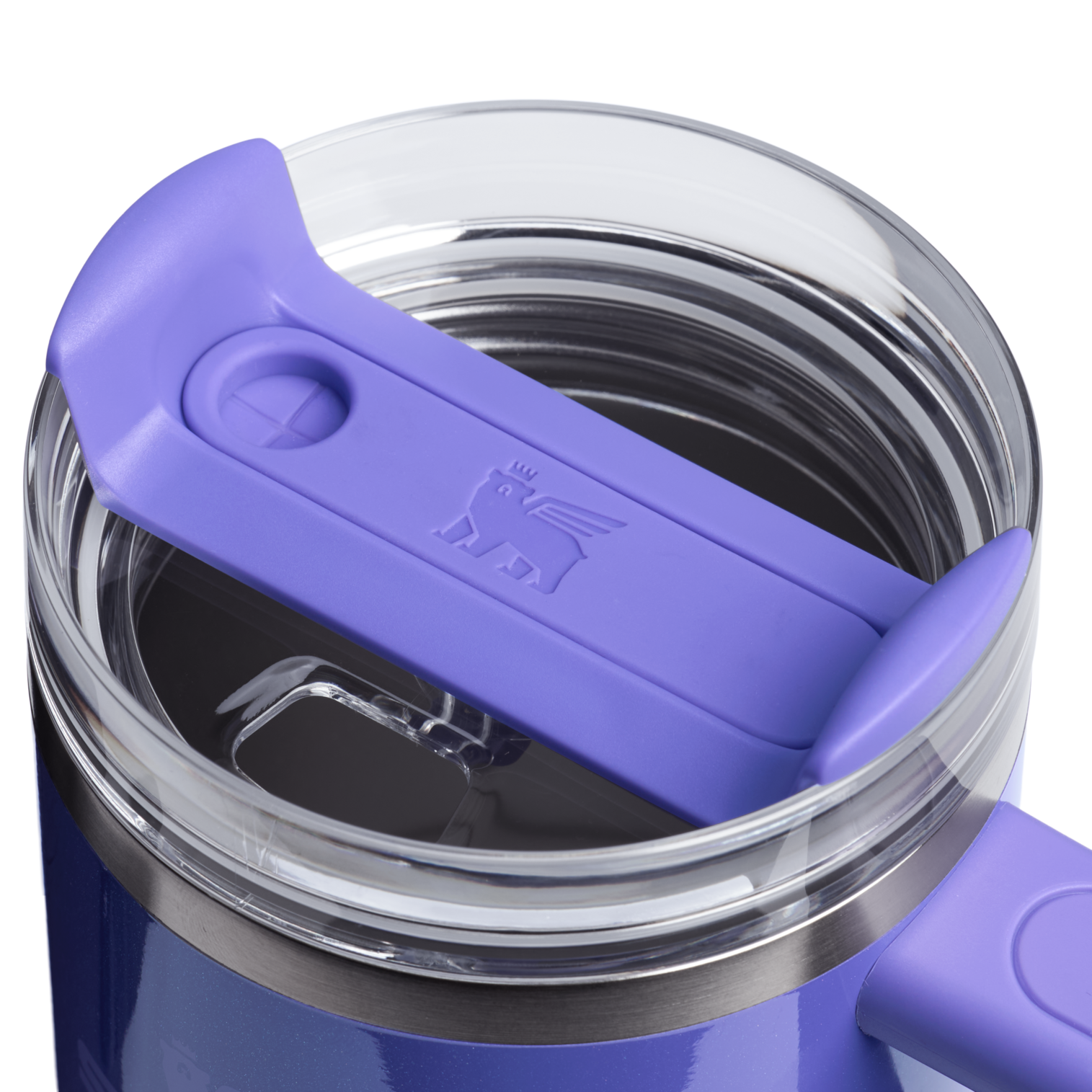 Double-Wall Vacuum The Quencher H2.O Flowstate Tumbler with Handle | Stanley Create D309N - 40oz Large Capacity Car-Cup Friendly Quencher Detail