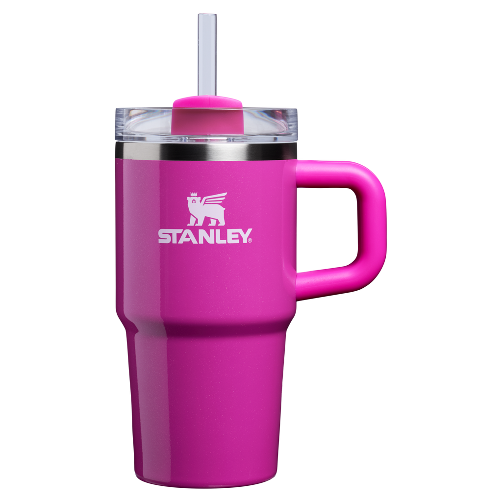 Double-Wall Vacuum The Quencher H2.O Flowstate Tumbler with Handle | Stanley Create D309N - 40oz Large Capacity Car-Cup Friendly Quencher Detail