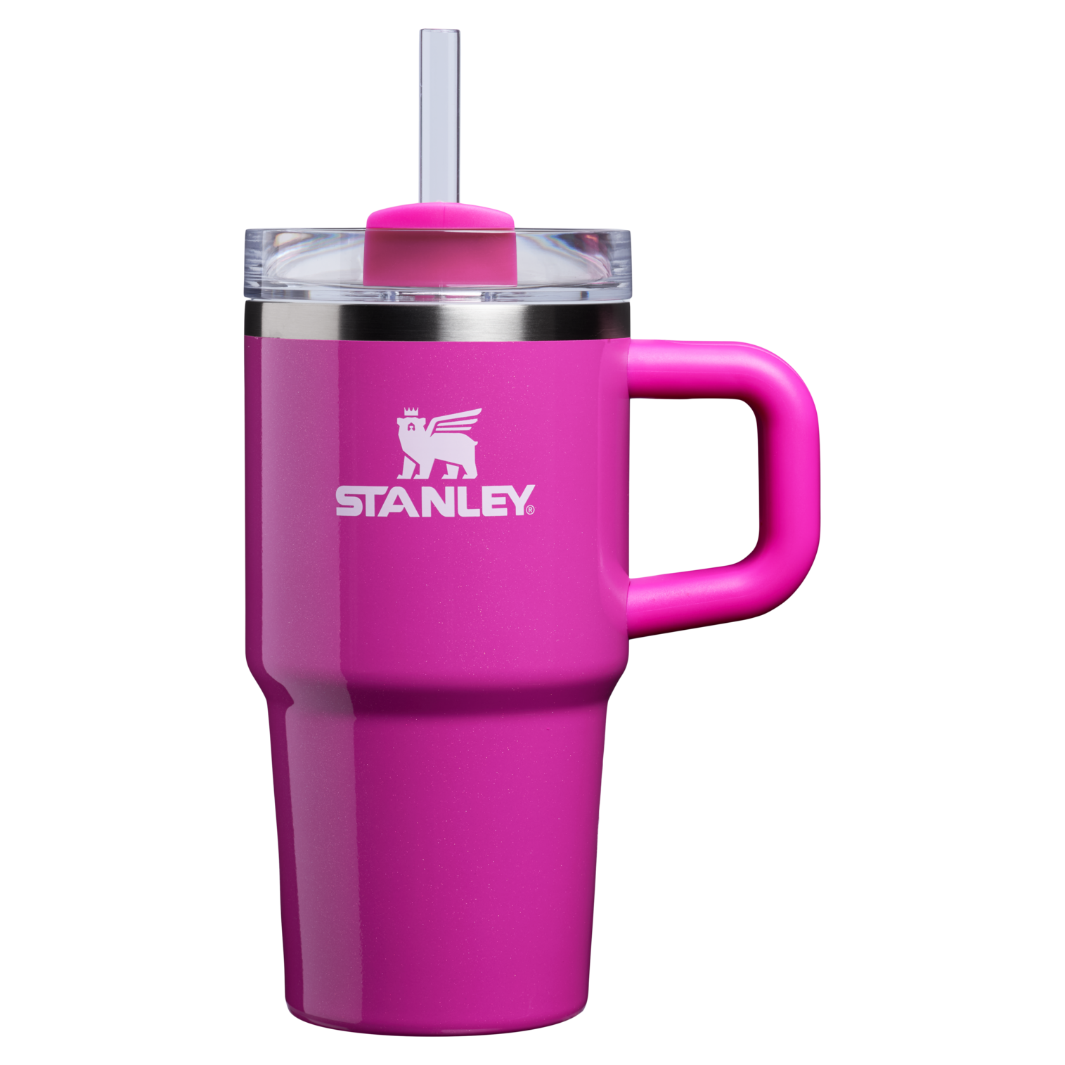 Double-Wall Vacuum The Quencher H2.O Flowstate Tumbler with Handle | Stanley Create D309N - 40oz Large Capacity Car-Cup Friendly Quencher Detail