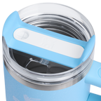 Double-Wall Vacuum The Quencher H2.O Flowstate Tumbler | Stanley Create D274S - Premium Stainless Steel Straw Cup for All-Day Hydration Detail