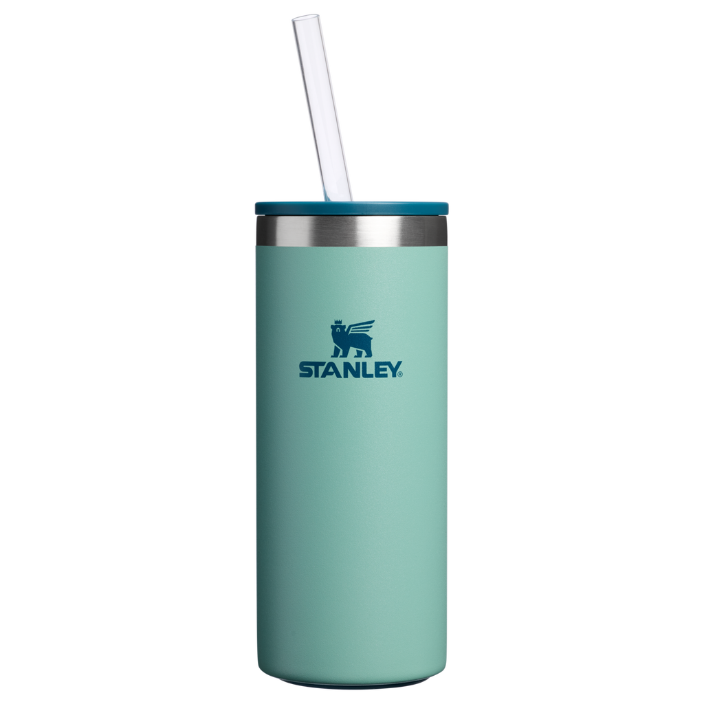 Ice-Retention The Everyday Slim Can Cooler Cup D065Q - Julienne Series Portable Picnic Chiller Tote - Spring Green