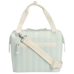 Portable Mini The All Day Julienne Mini Cooler D349V - Julienne Series Portable Picnic Chiller Tote - Mist Picnic Stripe