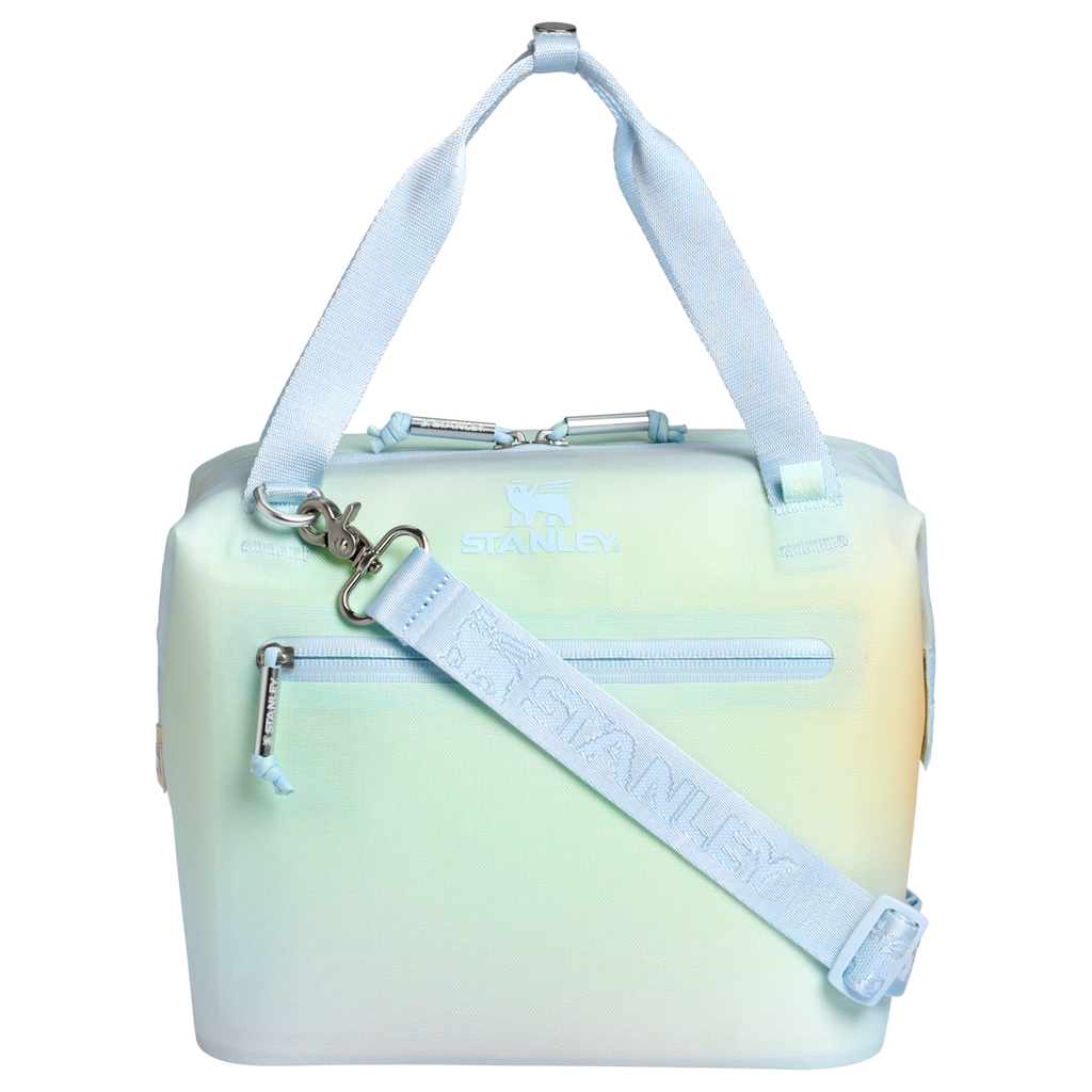 Ice-Retention The All Day Julienne Mini Cooler D052R - Compact All-Weather Soft-Sided Cooler Backpack - Sunrise Spiral