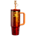 Splash-Resistant FlowState The Stanley 1913 x Karol G Quencher H2.0 Flowstate Tumbler D276V - FlowState 3-Position Lid Insulated Travel Mug - 30oz | KAROL G FLOR