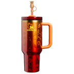 Large Capacity The Stanley 1913 x Karol G Quencher H2.0 Flowstate Tumbler D275T - FlowState 3-Position Lid Insulated Travel Mug - 40oz | KAROL G FLOR