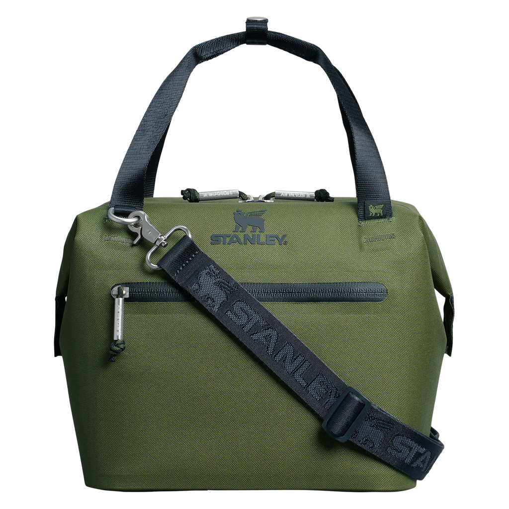 Ice-Retention The All Day Julienne Mini Cooler D052R - Compact All-Weather Soft-Sided Cooler Backpack - Dried Pine