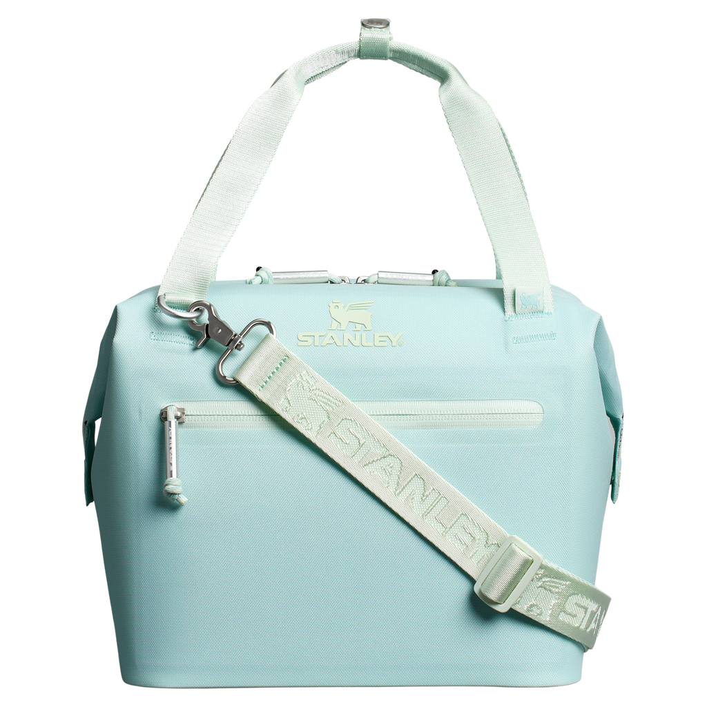 Ice-Retention The All Day Julienne Mini Cooler D052R - Compact All-Weather Soft-Sided Cooler Backpack - Seafoam
