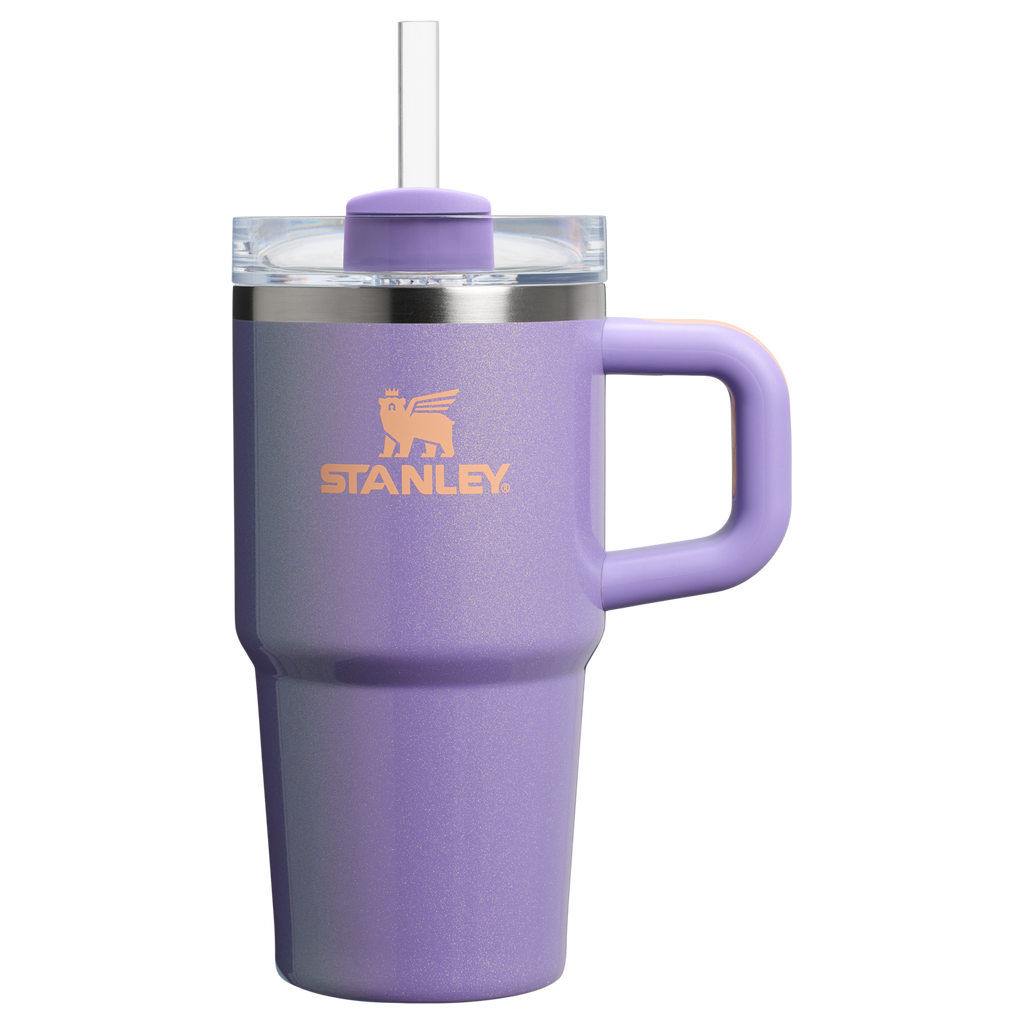 Double-Wall Vacuum The Quencher H2.O Flowstate Tumbler with Handle | Stanley Create D309N - 40oz Large Capacity Car-Cup Friendly Quencher Detail