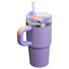 Double-Wall Vacuum The Quencher H2.O Flowstate Tumbler with Handle | Stanley Create D309N - 40oz Large Capacity Car-Cup Friendly Quencher Detail