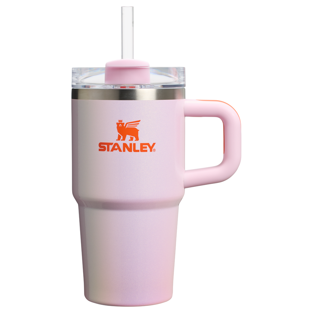 Double-Wall Vacuum The Quencher H2.O Flowstate Tumbler with Handle | Stanley Create D309N - 40oz Large Capacity Car-Cup Friendly Quencher Detail