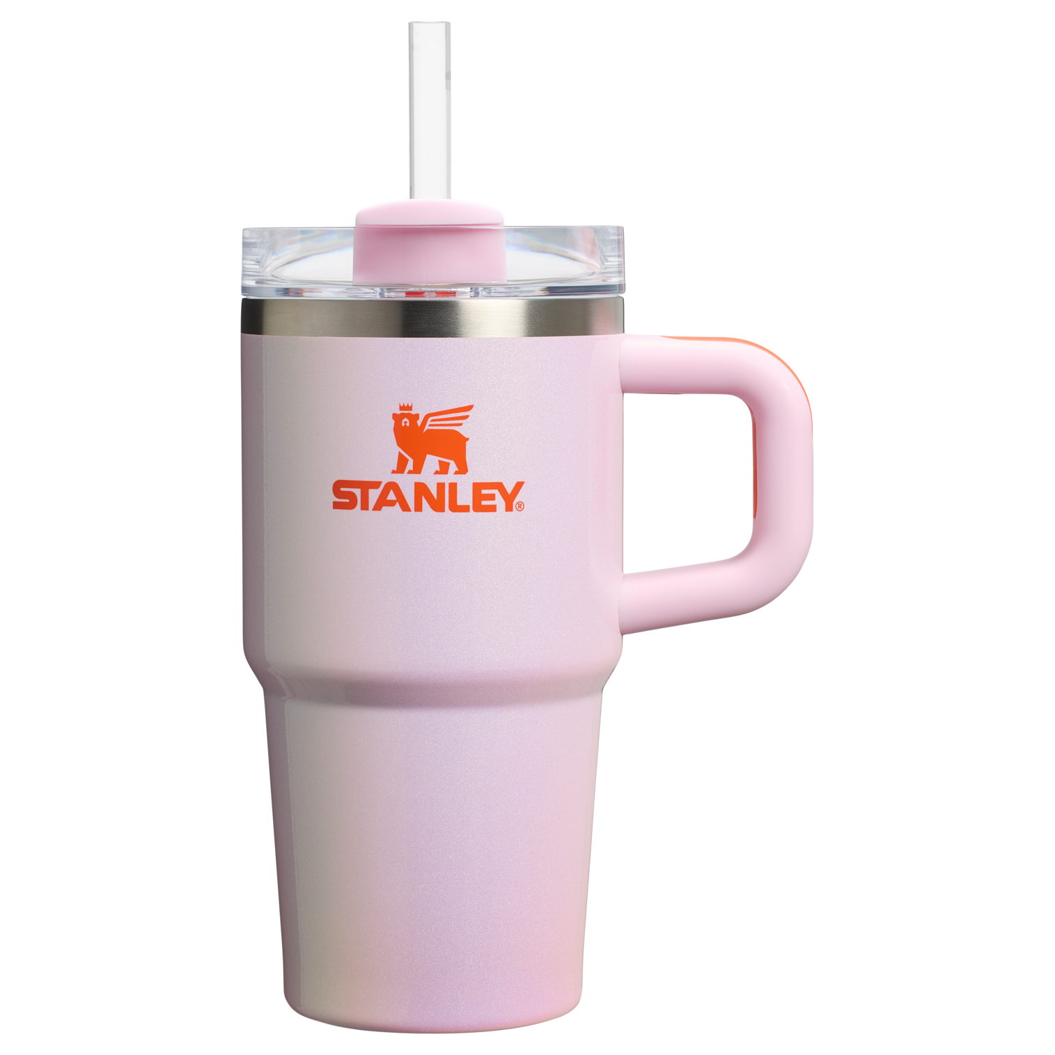 Double-Wall Vacuum The Quencher H2.O Flowstate Tumbler with Handle | Stanley Create D309N - 40oz Large Capacity Car-Cup Friendly Quencher Detail