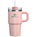 Splash-Resistant FlowState The Quencher H2.0 Flowstate Tumbler D344H - 40oz Large Capacity Car-Cup Friendly Quencher - Peach Rose Picnic Stripe
