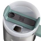 Double-Wall Vacuum The Quencher H2.O Flowstate Tumbler D251V - Double-Wall Vacuum Insulated Travel Tumbler with Straw Detail