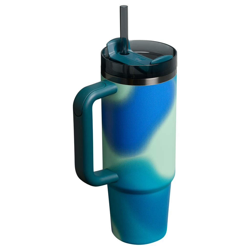 Insulated Travel The Quencher H2.0 Flowstate Tumbler D051L - Premium Stainless Steel Straw Cup for All-Day Hydration Detail