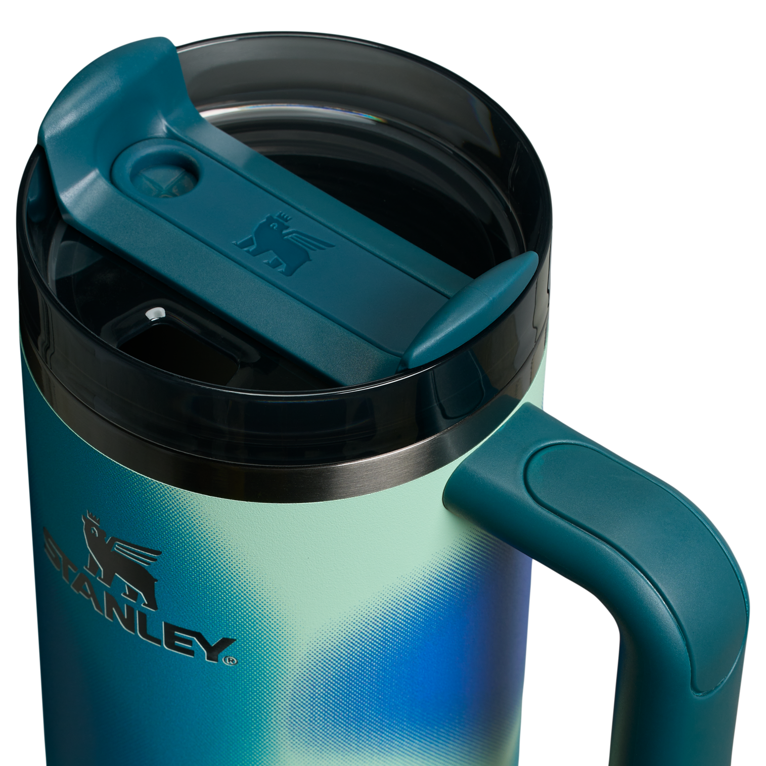 Insulated Travel The Quencher H2.0 Flowstate Tumbler D051L - Premium Stainless Steel Straw Cup for All-Day Hydration Detail