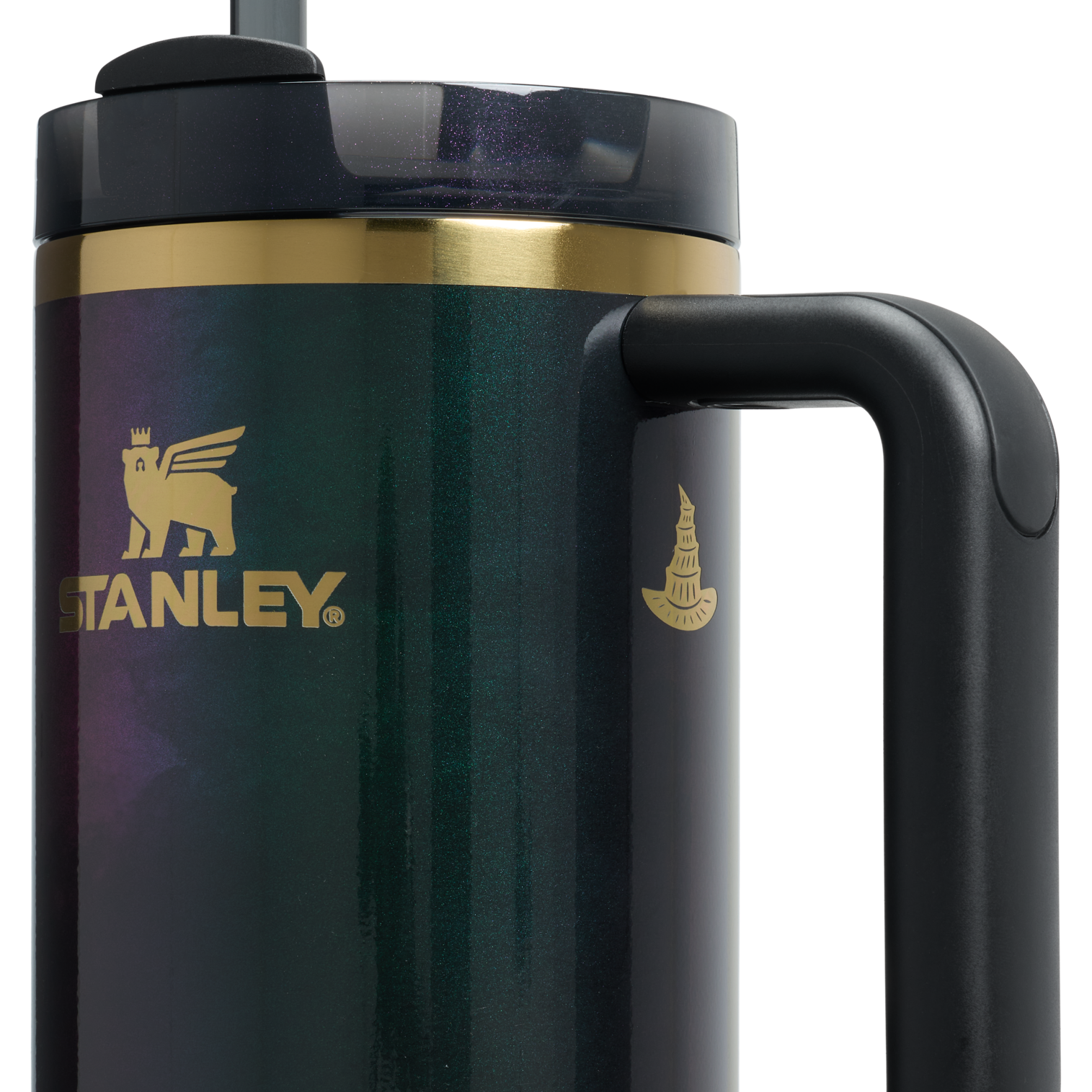 Splash-Resistant FlowState The Wicked for Good Quencher H2.0 Flowstate Tumbler D246P - 40oz Large Capacity Car-Cup Friendly Quencher Detail