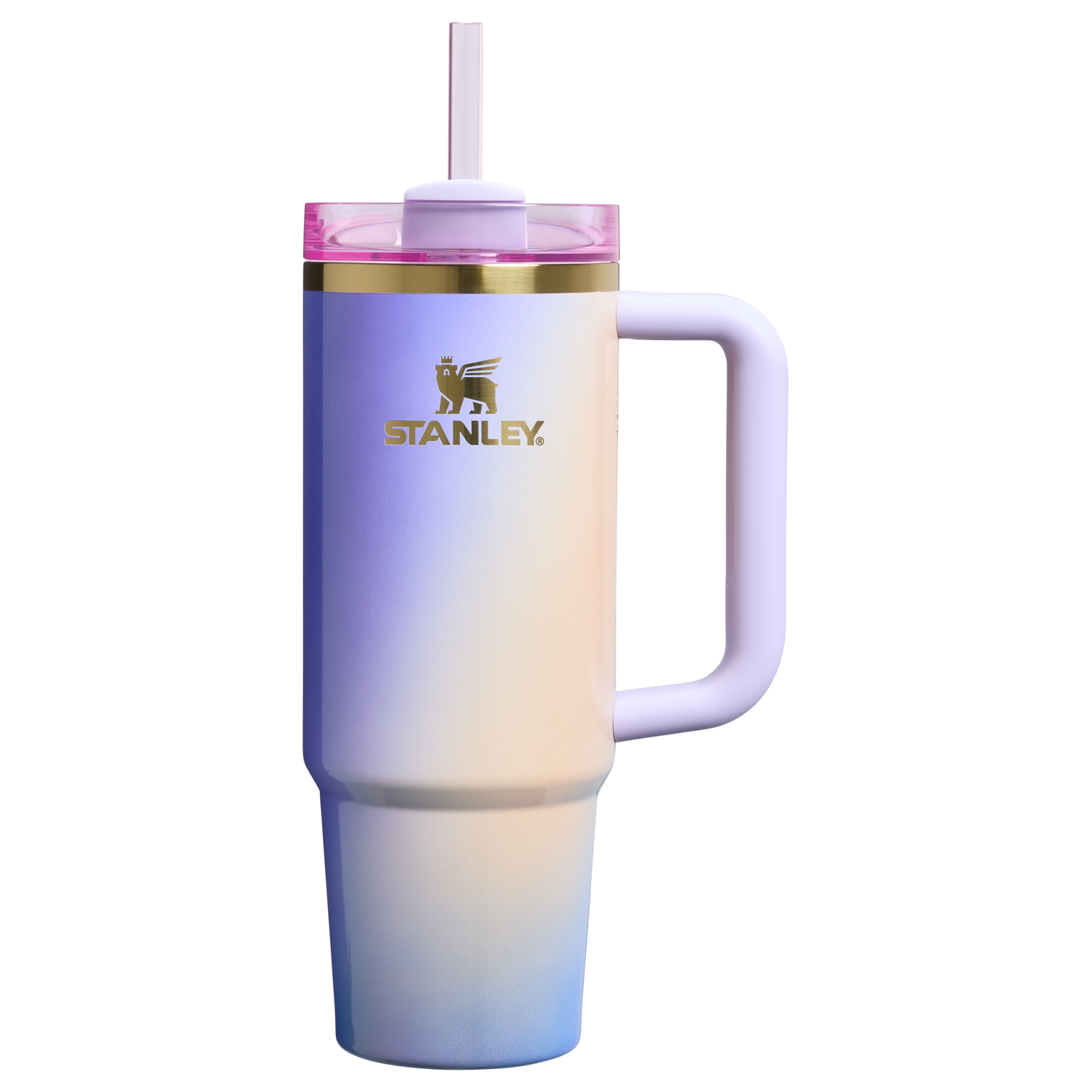 Splash-Resistant FlowState The Wicked for Good Quencher H2.0 Flowstate Tumbler D246P - 40oz Large Capacity Car-Cup Friendly Quencher - Glinda For Good